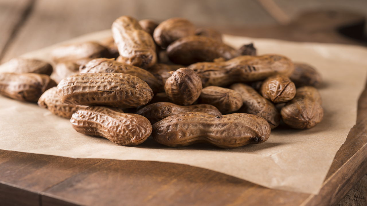 Calories in Boiled Peanuts